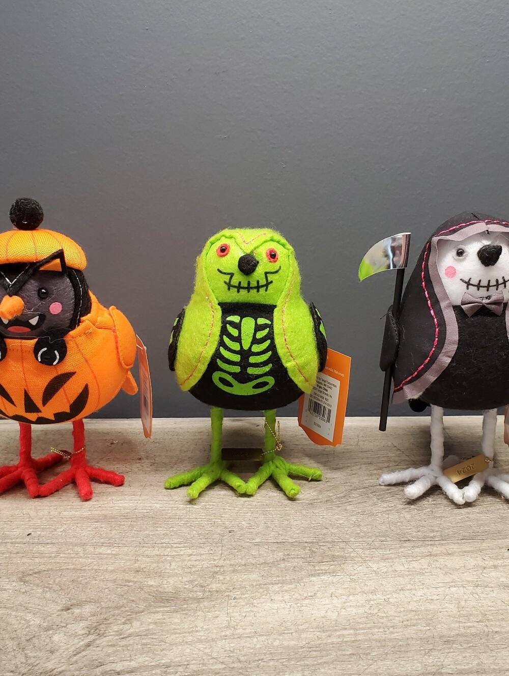 3 2024 Halloween Featherly Friends